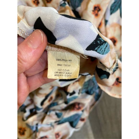 Show Me Your Mumu Steel Magnolia Longsleeve Romper, Size Large - Picture 4 of 8